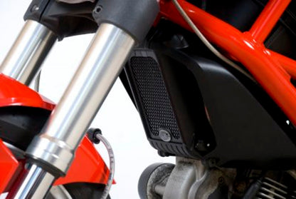 R&G Racing Oil Cooler Guard for Ducati Monster 1100 / Monster 1100S '07-'19, Monster 1100 Evo '08-'16, Monster 795 / Monster 796 '08-'15