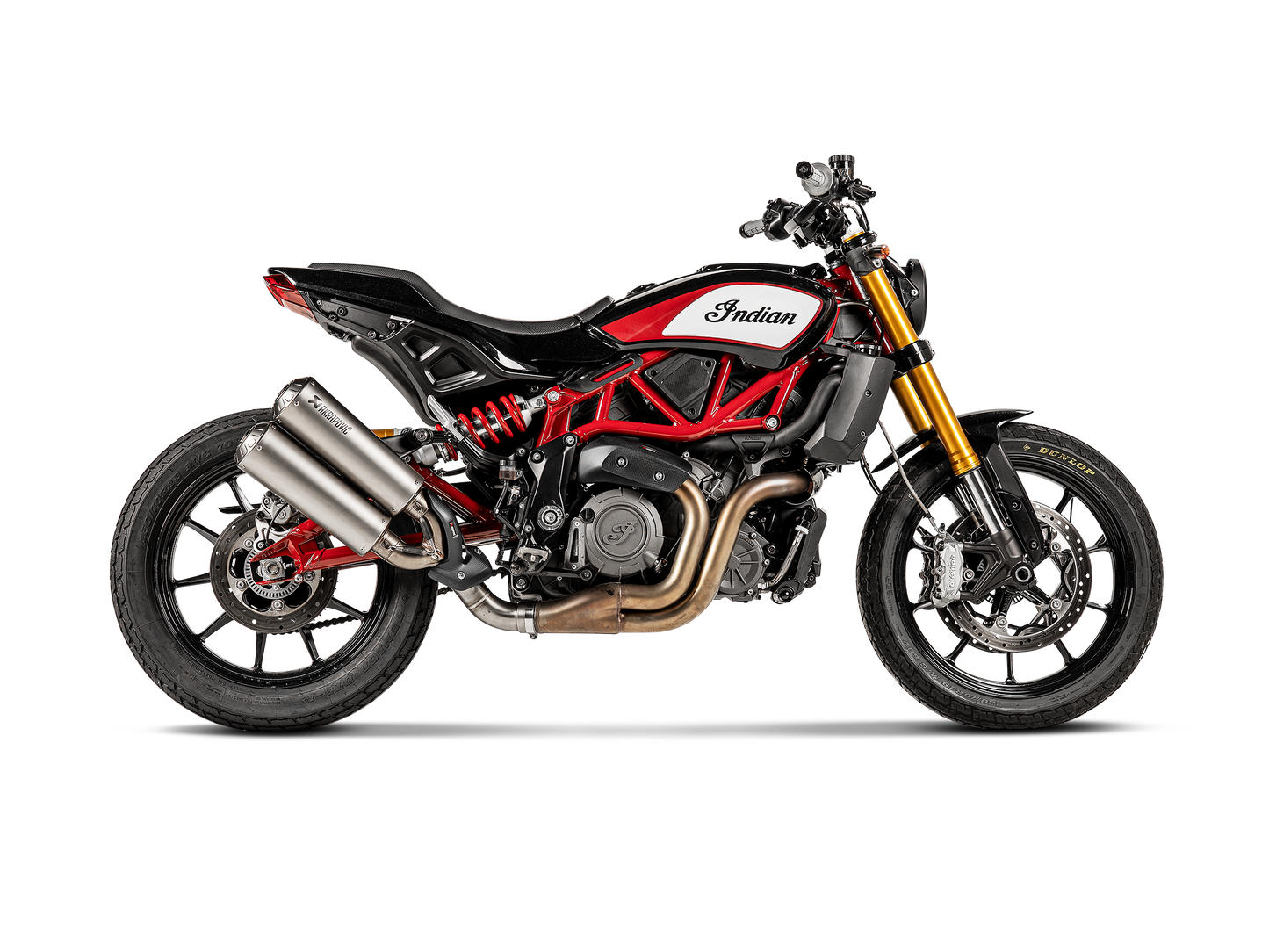 Akrapovic Carbon Fiber Heat Shield For Indian FTR 1200 (Flat Track Racer)
