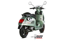 MIVV Full System 1x1, Delta Race Black, Standard Exhaust For Vespa GTS 300 2008-2020