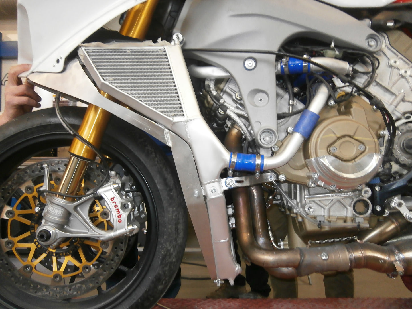 Galletto Radiatori (H2O Performance) EVO Oversize Radiator and Oil Cooler kit For the Ducati Panigale V4 / S (2025+)