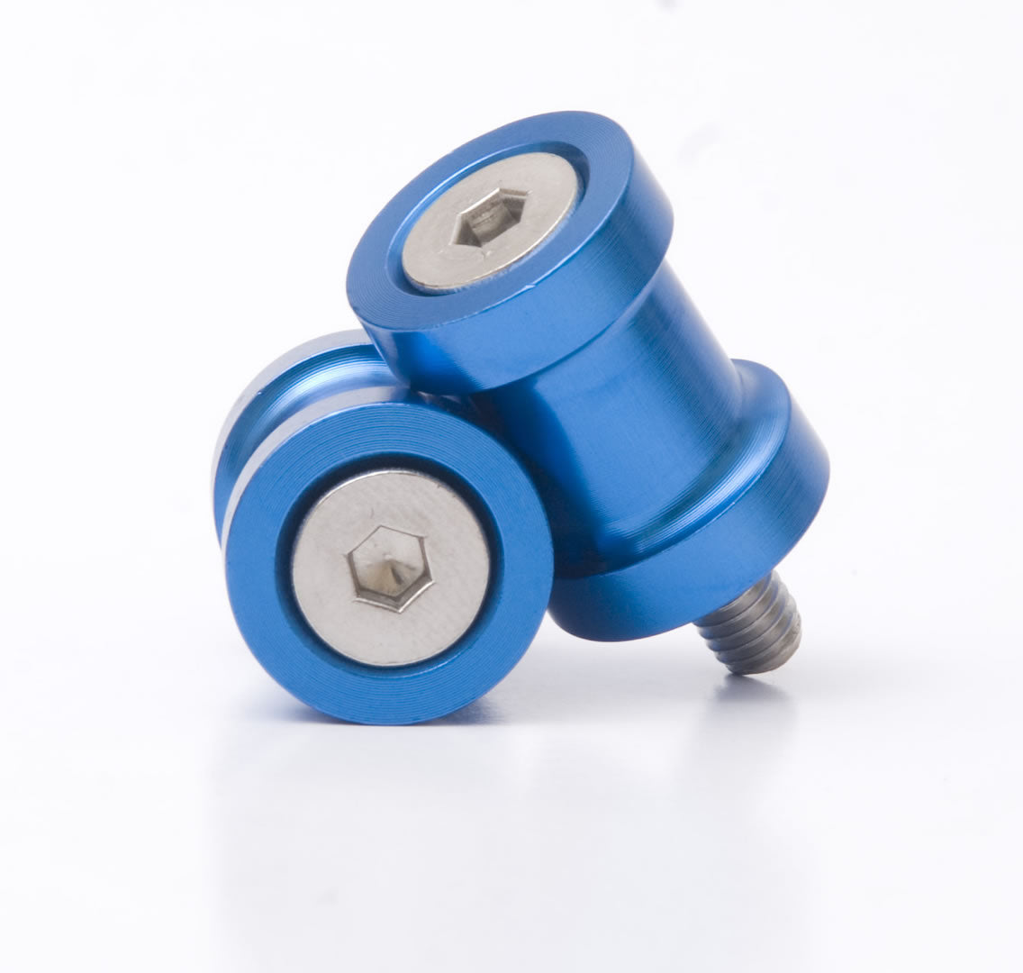 R&G Racing M6 Paddock Stand Bobbins for Yamaha YZF-R1 '98-09, YZF-R1M '15-19 & YZF-R6 '99-16 models