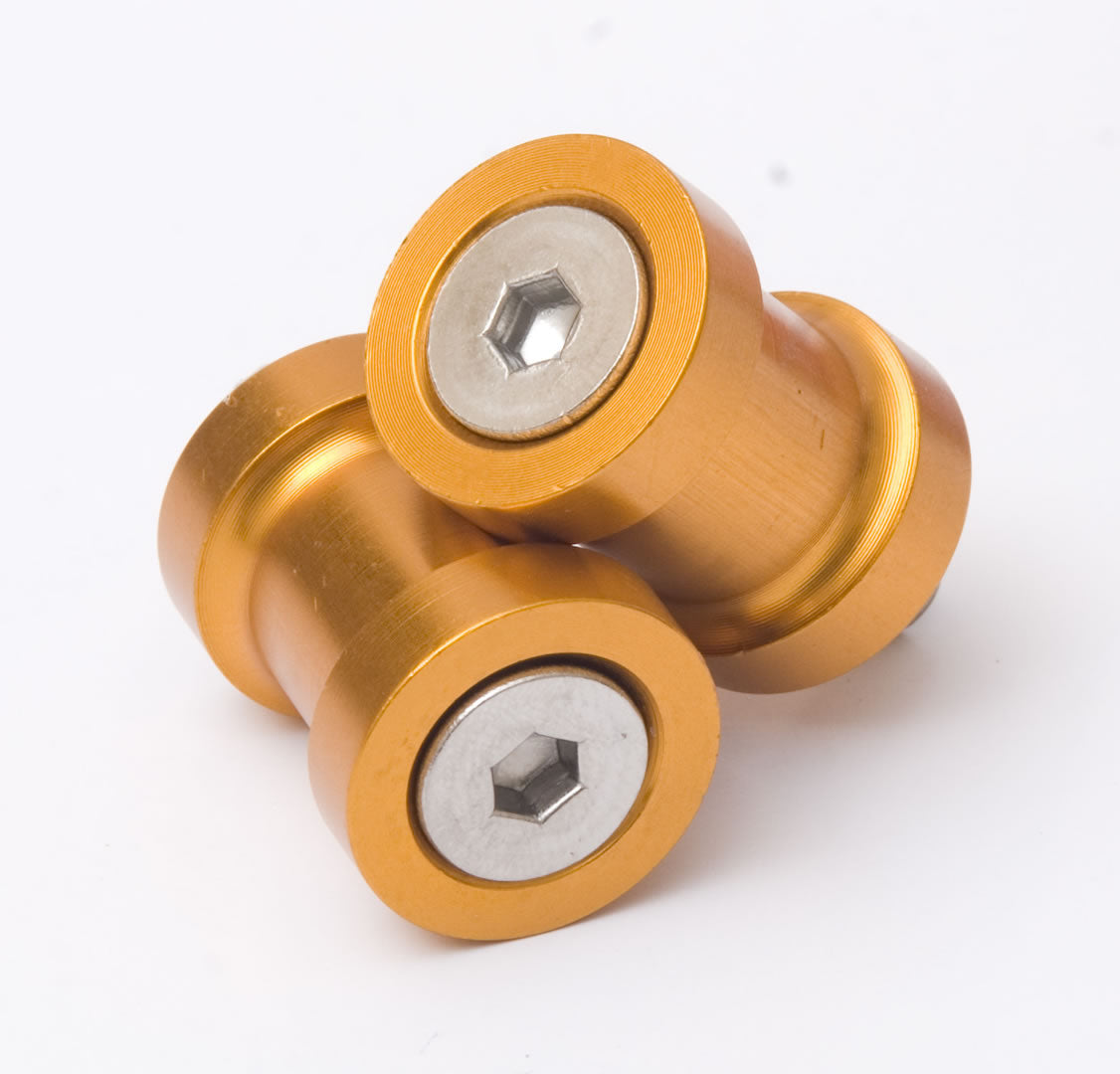 R&G Racing M6 Paddock Stand Bobbins for Yamaha YZF-R1 '98-09, YZF-R1M '15-19 & YZF-R6 '99-16 models