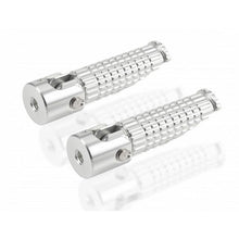 CNC Racing Folding Footpeg set for CNC Racing Rearsets (Silver)
