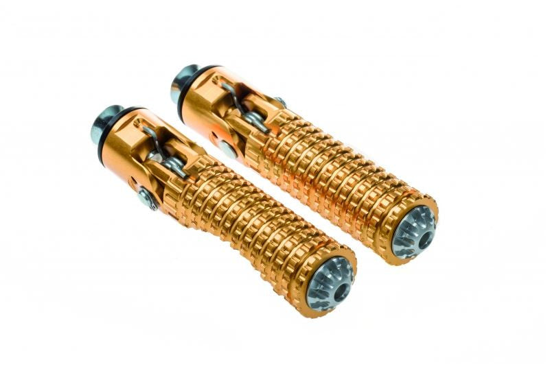 CNC Racing Universal 'COMFORT' Folding Footpeg Kit w/M8 Bolt Mounting