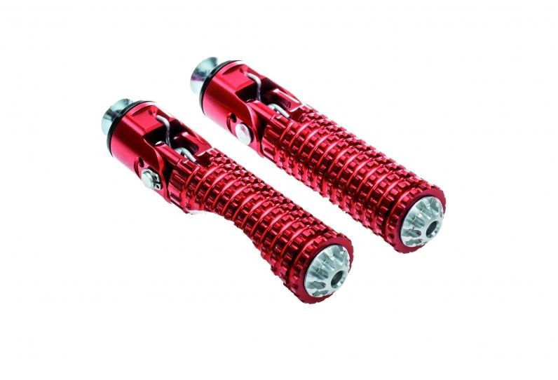CNC Racing Universal 'COMFORT' Folding Footpeg Kit w/M8 Bolt Mounting