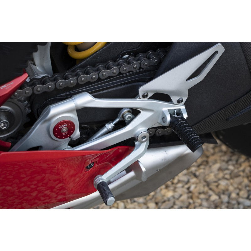 CNC Racing LIGHT Rider and Passenger Footpegs for Ducati and MV Agusta