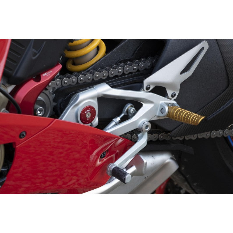 CNC Racing LIGHT Rider and Passenger Footpegs for Ducati and MV Agusta
