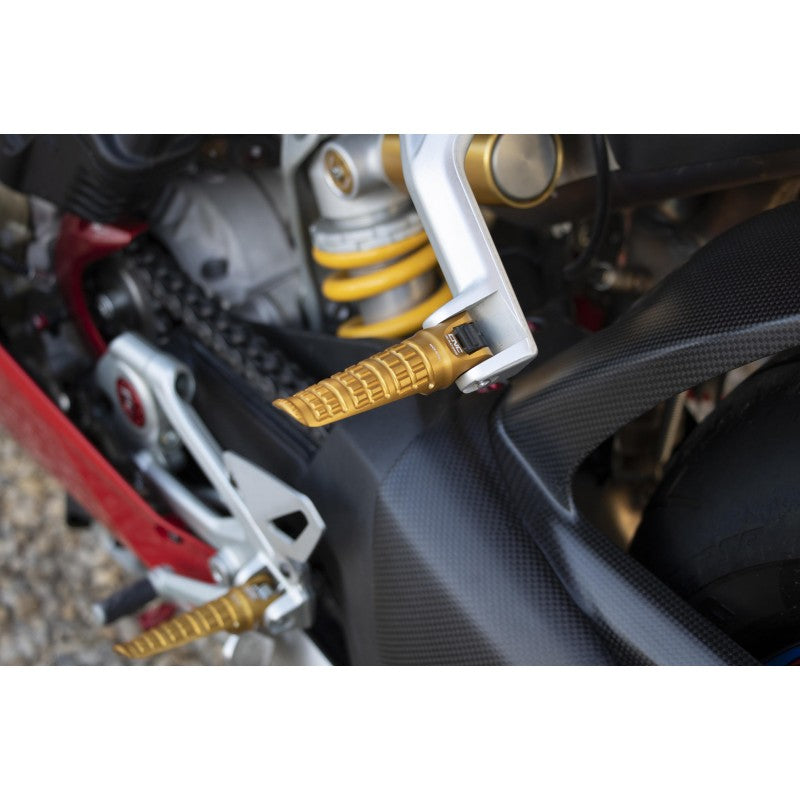CNC Racing LIGHT Rider and Passenger Footpegs for Ducati and MV Agusta