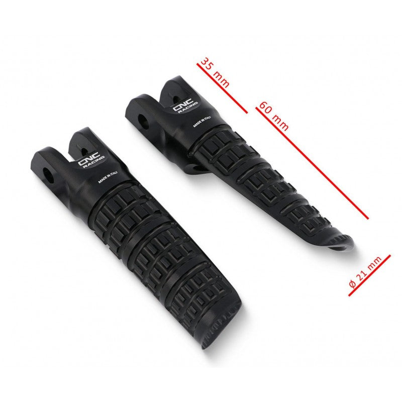 CNC Racing LIGHT Rider and Passenger Footpegs for Ducati and MV Agusta