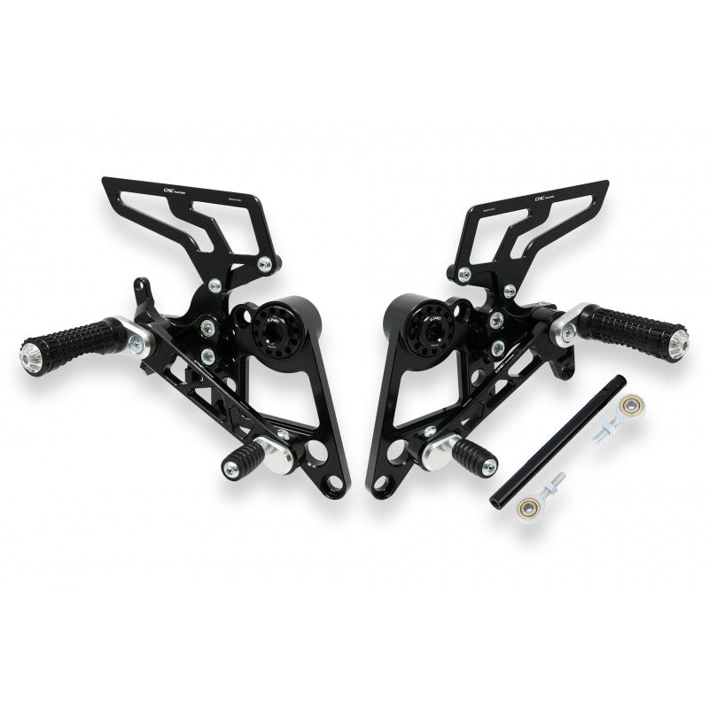 CNC Racing Adjustable Rearsets for Ducati Monster 1100/796/696