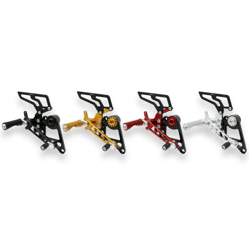 CNC Racing Adjustable Rearsets for Ducati Monster S2R  S4R and S4RS