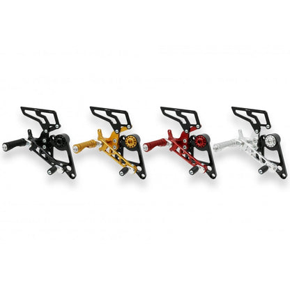 CNC Racing Adjustable Rearsets for Ducati Monster S2R  S4R and S4RS
