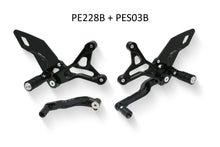 CNC Racing Right Side (Exhaust) Heel guard Kit for PE228 and PE229 EURO 4 MV Agusta Brutale 800 (2016+) and Dragster 800 RR / RC (2017+) rearsets