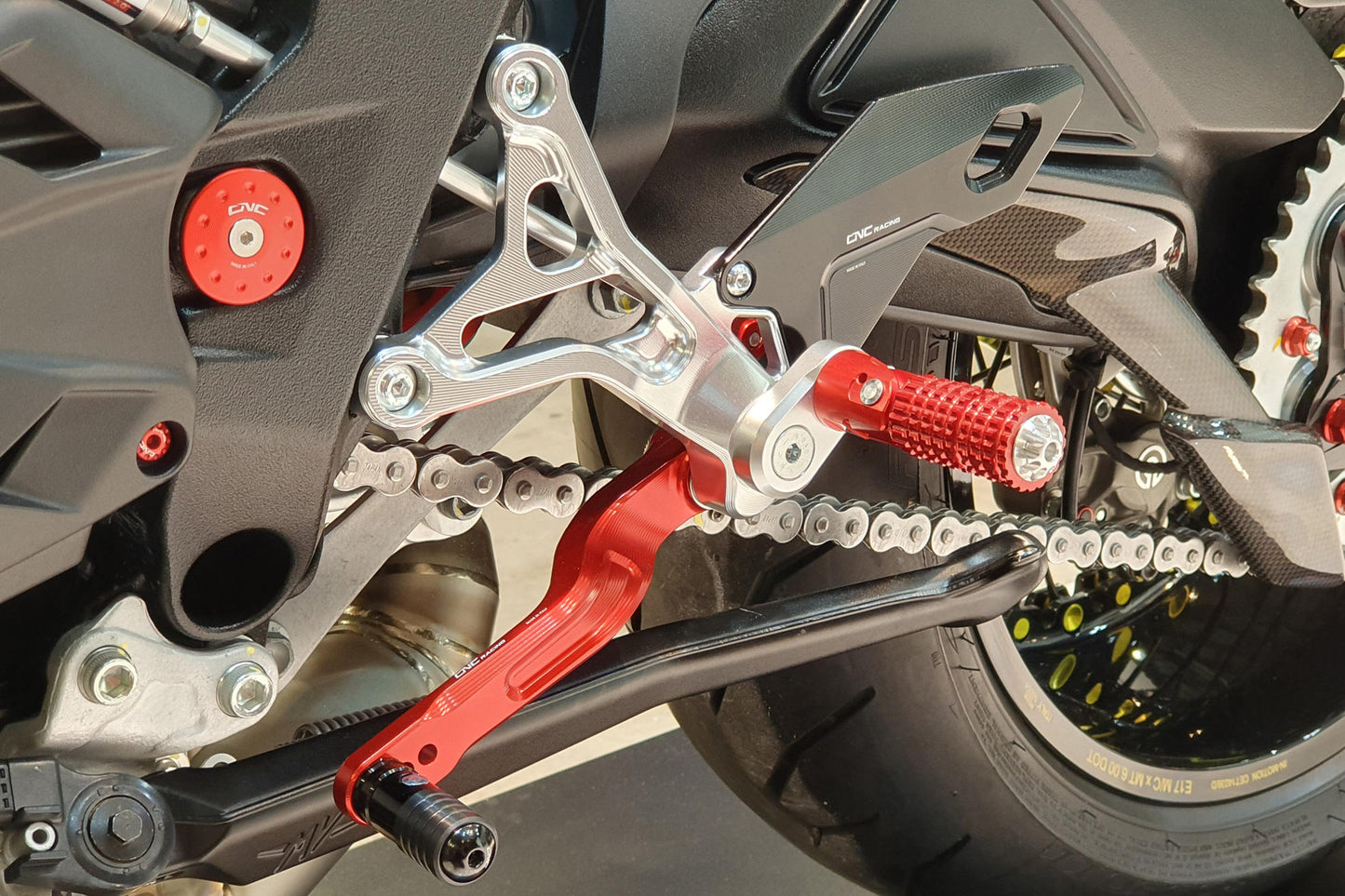 CNC Racing Limited Edition Adjustable Rearsets For EURO 4 MV Agusta Dragster 800 RC / RR (2017+)