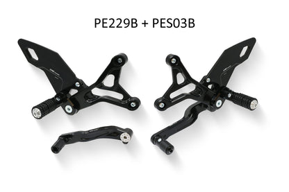 CNC Racing Adjustable Rearsets For MV Agusta Brutale 800 / RC / RR (2016+)