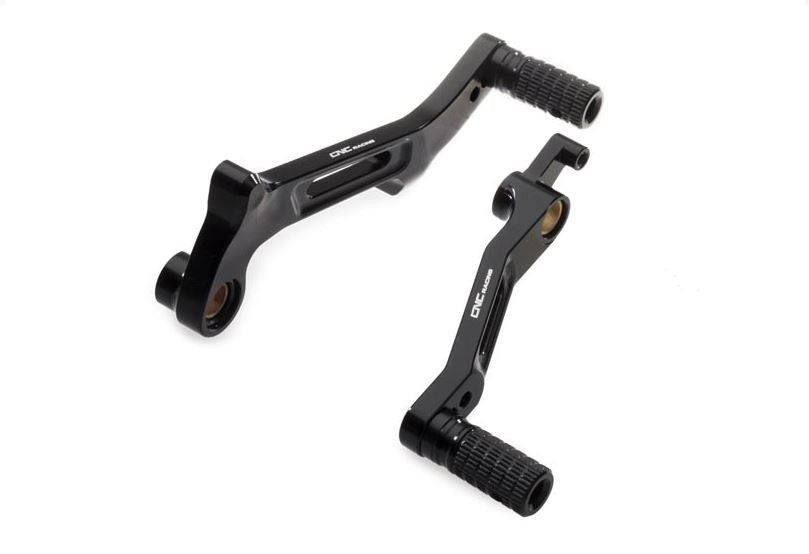CNC Racing 'Easy' Foot Lever Kit for Ducati Scrambler and M797 with Solid Toe Pegs