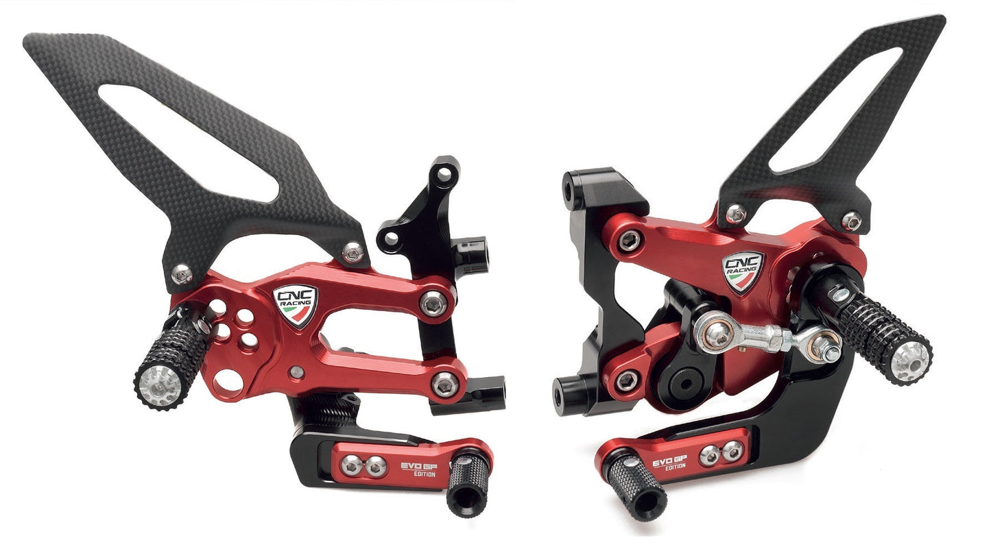 CNC Racing RPS EVO GP Limited Edition Adjustable Rearsets for the Ducati Panigale 899 / 959 / 1199 / 1299 / V2