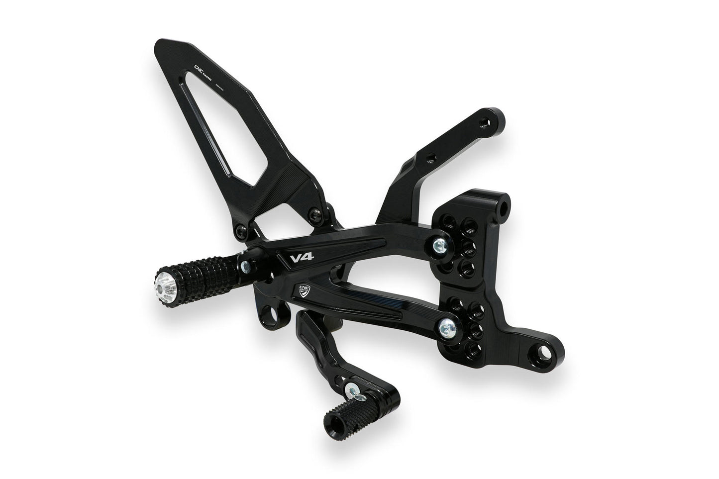 CNC Racing RPS Adjustable Rearset for the Ducati Streetfighter V4