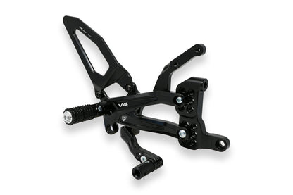CNC Racing RPS Adjustable Rearset for the Ducati Streetfighter V4