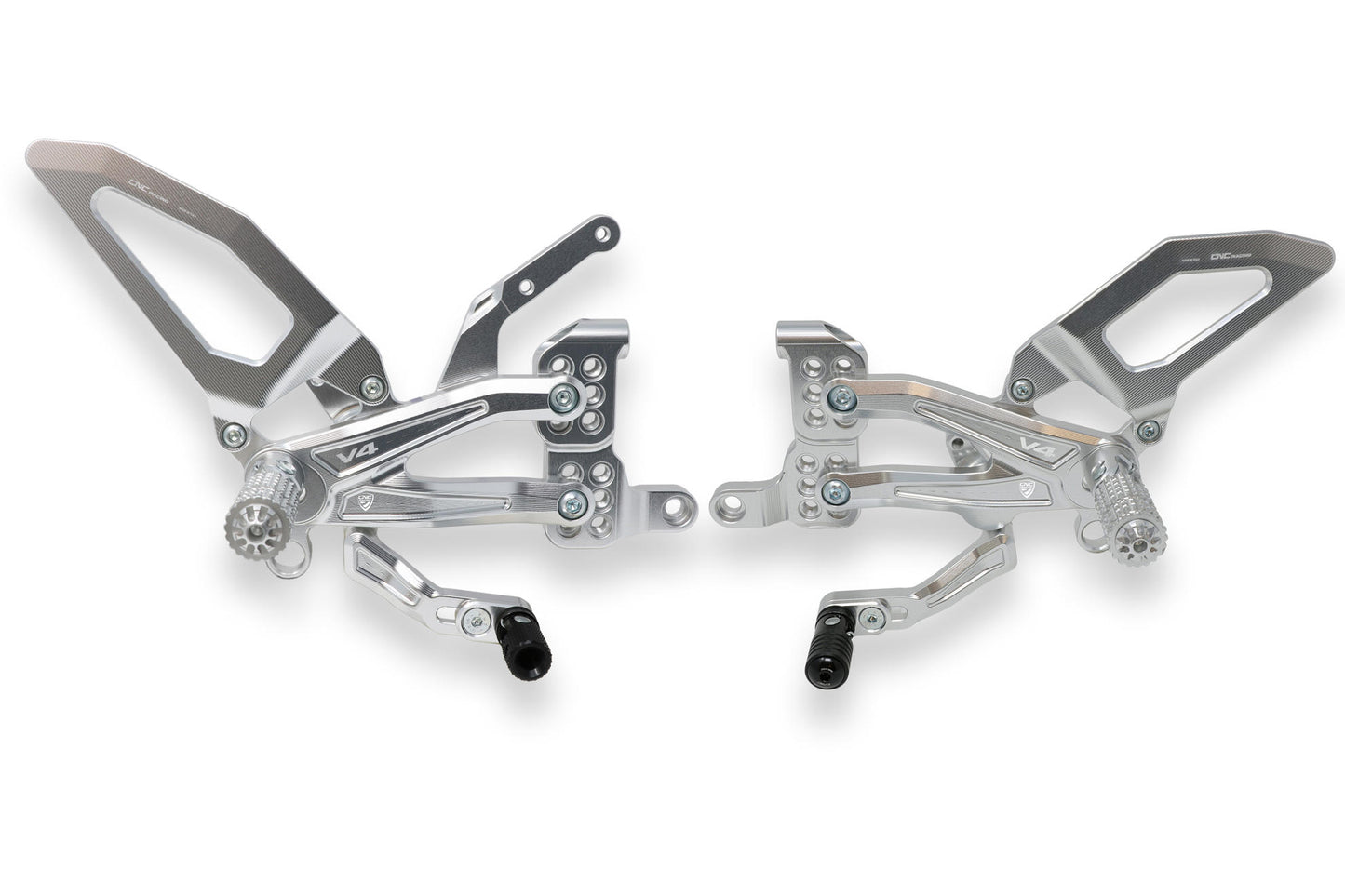 CNC Racing RPS Adjustable Rearset for the Ducati Streetfighter V4