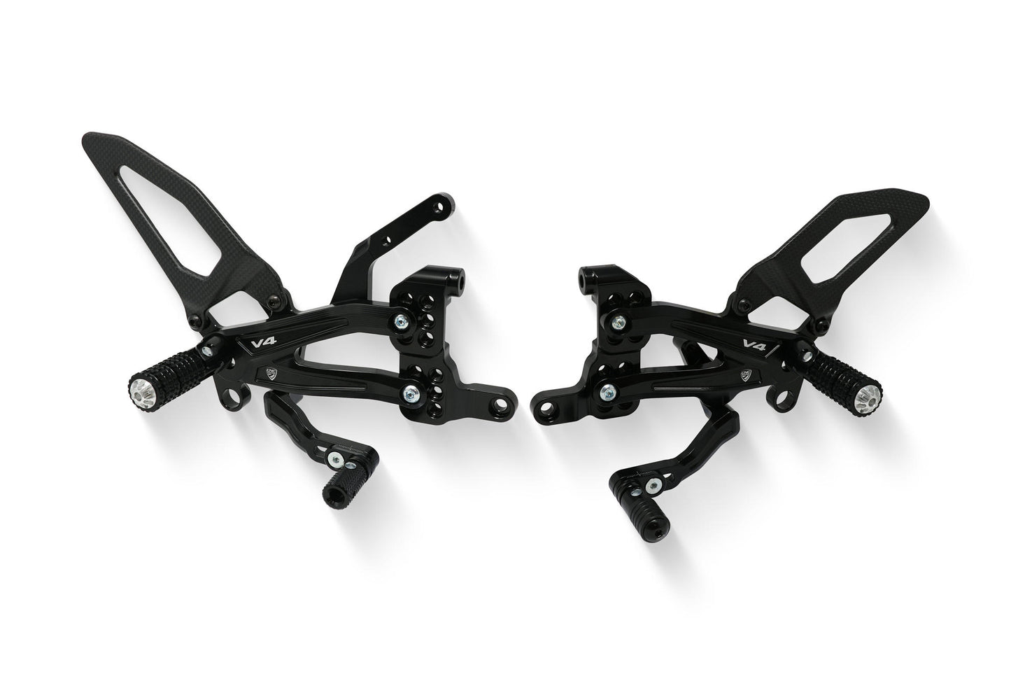 CNC Racing RPS Adjustable Rearset for the Ducati Streetfighter V4