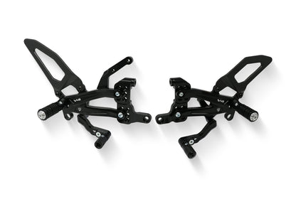CNC Racing RPS Adjustable Rearset for the Ducati Streetfighter V4