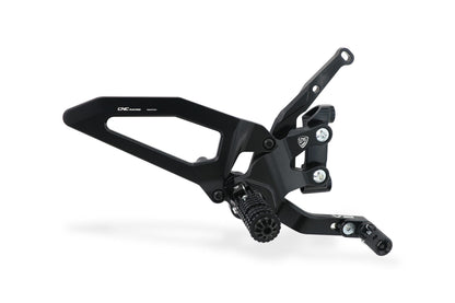 CNC Racing RPS Adjustable Rearset for the Ducati Streetfighter V2