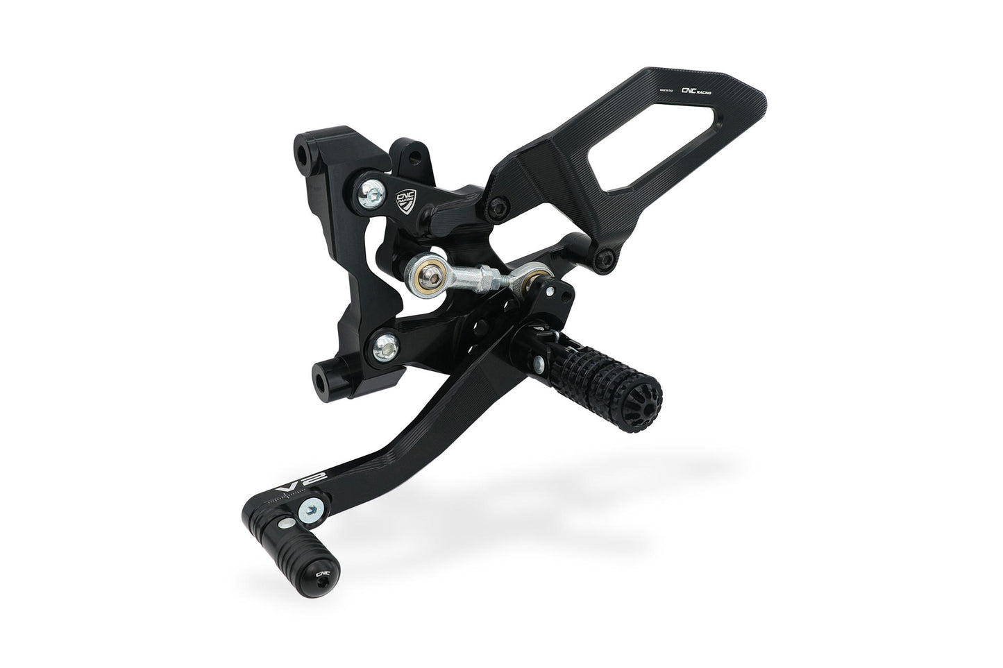 CNC Racing RPS Adjustable Rearset for the Ducati Streetfighter V2