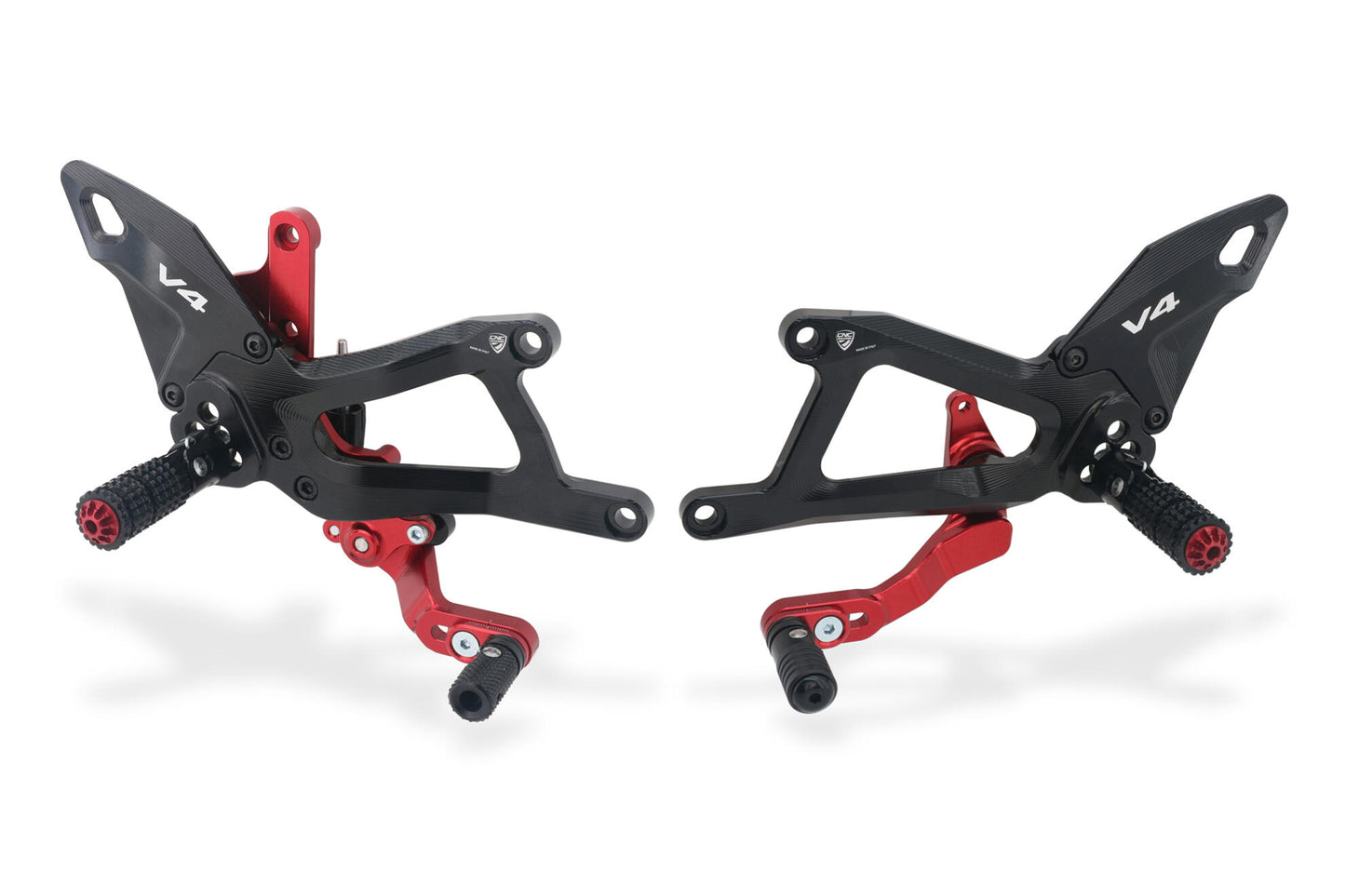 CNC Racing Adjustable Rearset for the Ducati Panigale V4 / S (2025+)