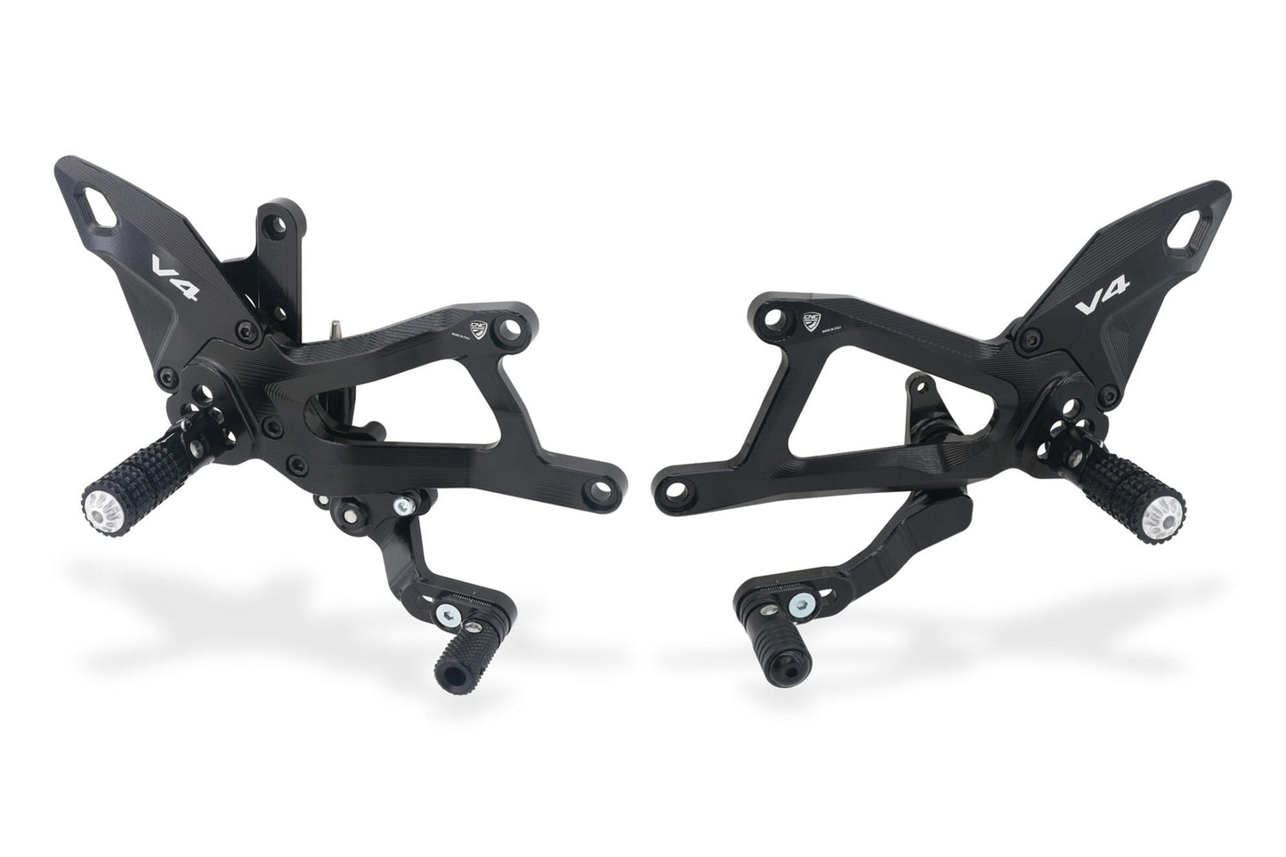 CNC Racing Adjustable Rearset for the Ducati Panigale V4 / S (2025+)