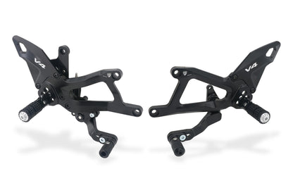 CNC Racing Adjustable Rearset for the Ducati Panigale V4 / S (2025+)