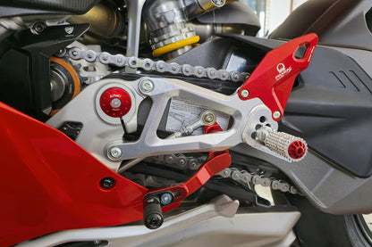 CNC Racing PRAMAC RACING LIMITED EDITION Adjustable Rearset for the Ducati Panigale V4 / S (2025+)