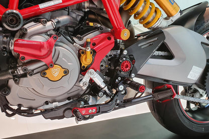 CNC Racing Rider Rearsets For Ducati Hypermotard 950 / SP