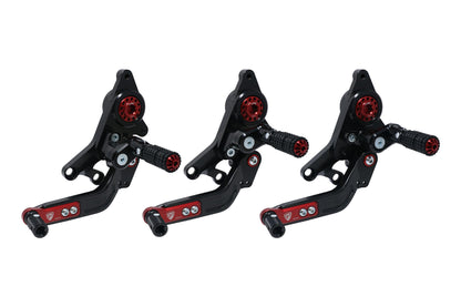 CNC Racing Rider Rearsets For Ducati Hypermotard 950 / SP