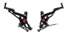 CNC Racing SPORT Adjustable Rearsets for Ducati Monster 1200 and 821