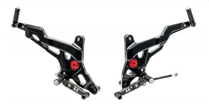 CNC Racing SPORT Adjustable Rearsets for Ducati Monster 1200 and 821