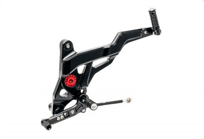 CNC Racing SPORT Adjustable Rearsets for Ducati Monster 1200 and 821