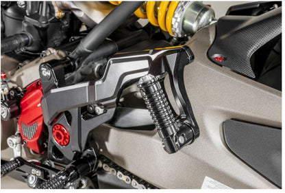 CNC Racing TOURING Adjustable Rearsets for Ducati Monster 1200 and 821