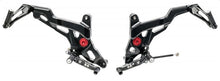 CNC Racing TOURING Adjustable Rearsets for Ducati Monster 1200 and 821