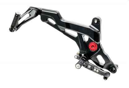 CNC Racing TOURING Adjustable Rearsets for Ducati Monster 1200 and 821