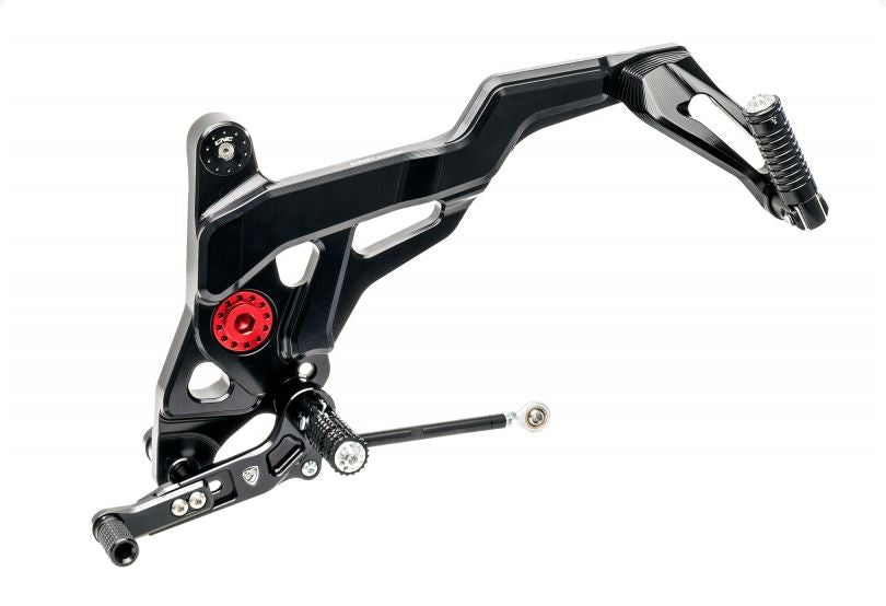 CNC Racing TOURING Adjustable Rearsets for Ducati Monster 1200 and 821