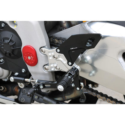 CNC Racing RPS Adjustable Rearsets for 2017+ Aprilia RSV4/Tuono V4 models