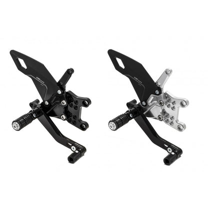 CNC Racing RPS Adjustable Rearsets for 2017+ Aprilia RSV4/Tuono V4 models