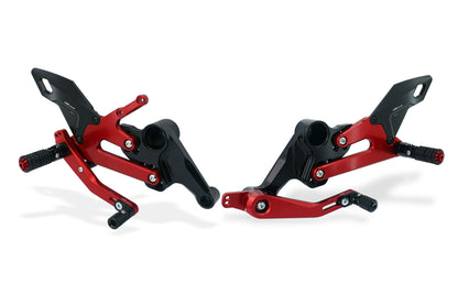 CNC Racing RPS Adjustable Rearsets for the Aprilia RS 660 (2021+)