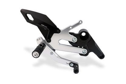 CNC Racing RPS Adjustable Rearsets for the Aprilia RS 660 (2021+)