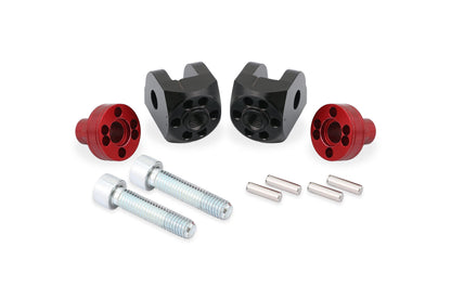 CNC Racing Advanced Adjustable Footpeg DRIVER Adapters For Touring and Easy Touring Footpegs