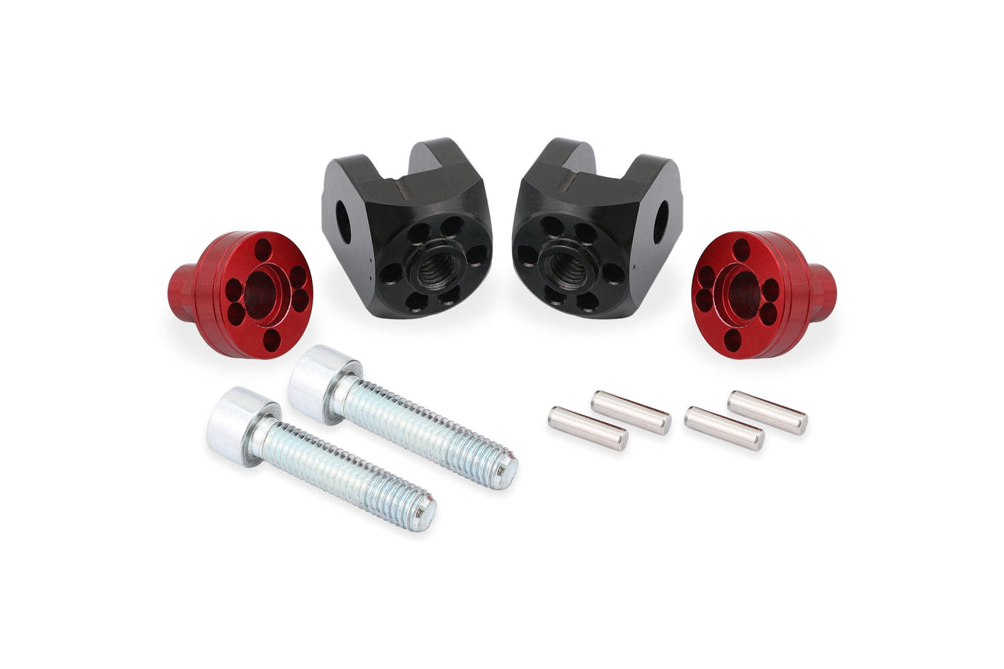 CNC Racing Advanced Adjustable Footpeg DRIVER Adapters For Touring Footpegs - Ducati Hypermotard 698 Mono