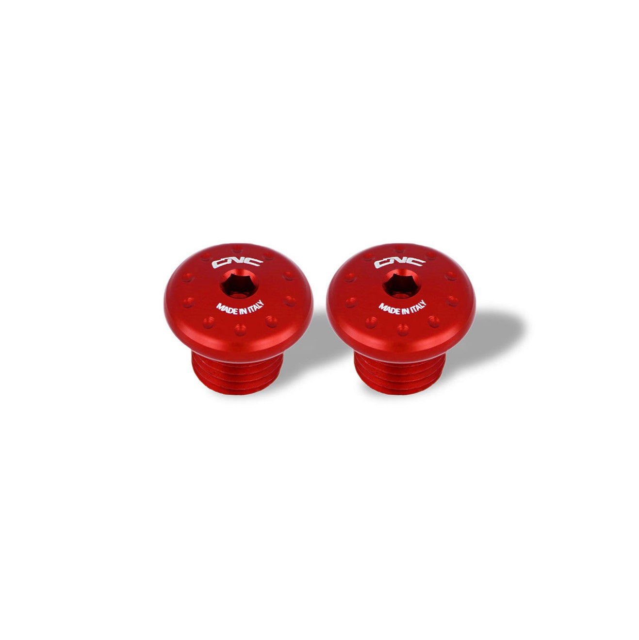 CNC Racing M8 Thread Passenger Rearset / Foot peg Frame Block off Caps