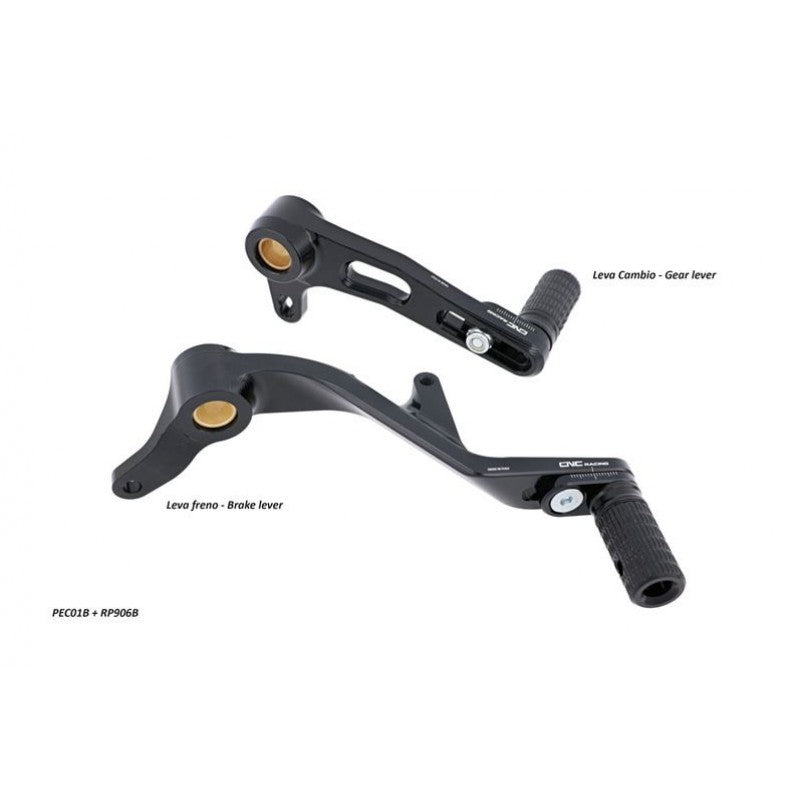 CNC Racing SLIDE Adjustable Foot Lever Kit for Ducati Monster 1200 / 821, and Supersport/S
