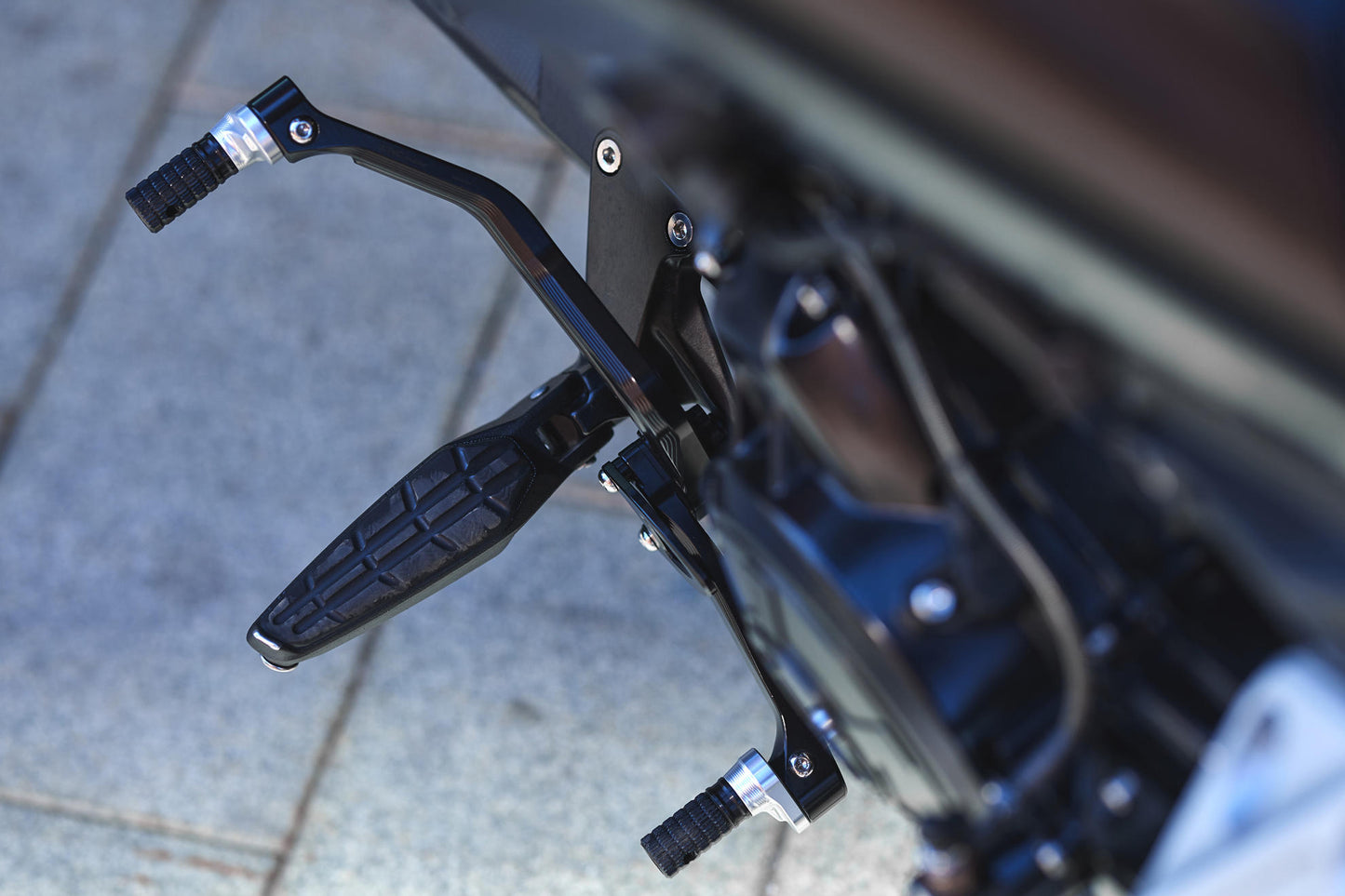 CNC Racing PRO Adjustable Foot Lever Kit for the Ducati XDiavel